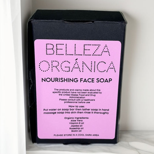 Belleza organica nourishing face soap pack 3pcs